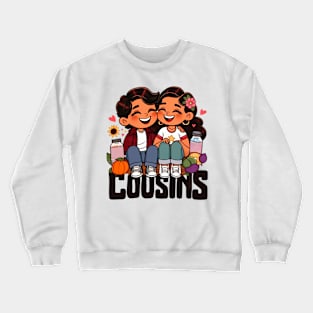 Christmas cousins Crewneck Sweatshirt